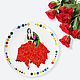Декоративная тарелка на стену Ева Подарок женщине на 8 марта, Подарки на 8 марта, Москва,  Фото №1