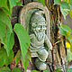 Panel Gnome mini aged mossy concrete, Garden figures, Azov,  Фото №1