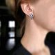 Серьги-пусеты с голдфилдом. Серьги-пусеты. ЖуЖа_jewelry. Интернет-магазин Ярмарка Мастеров.  Фото №2
