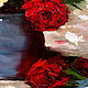 Oil painting Roses. Pictures. Zabaikalie. My Livemaster. Фото №6