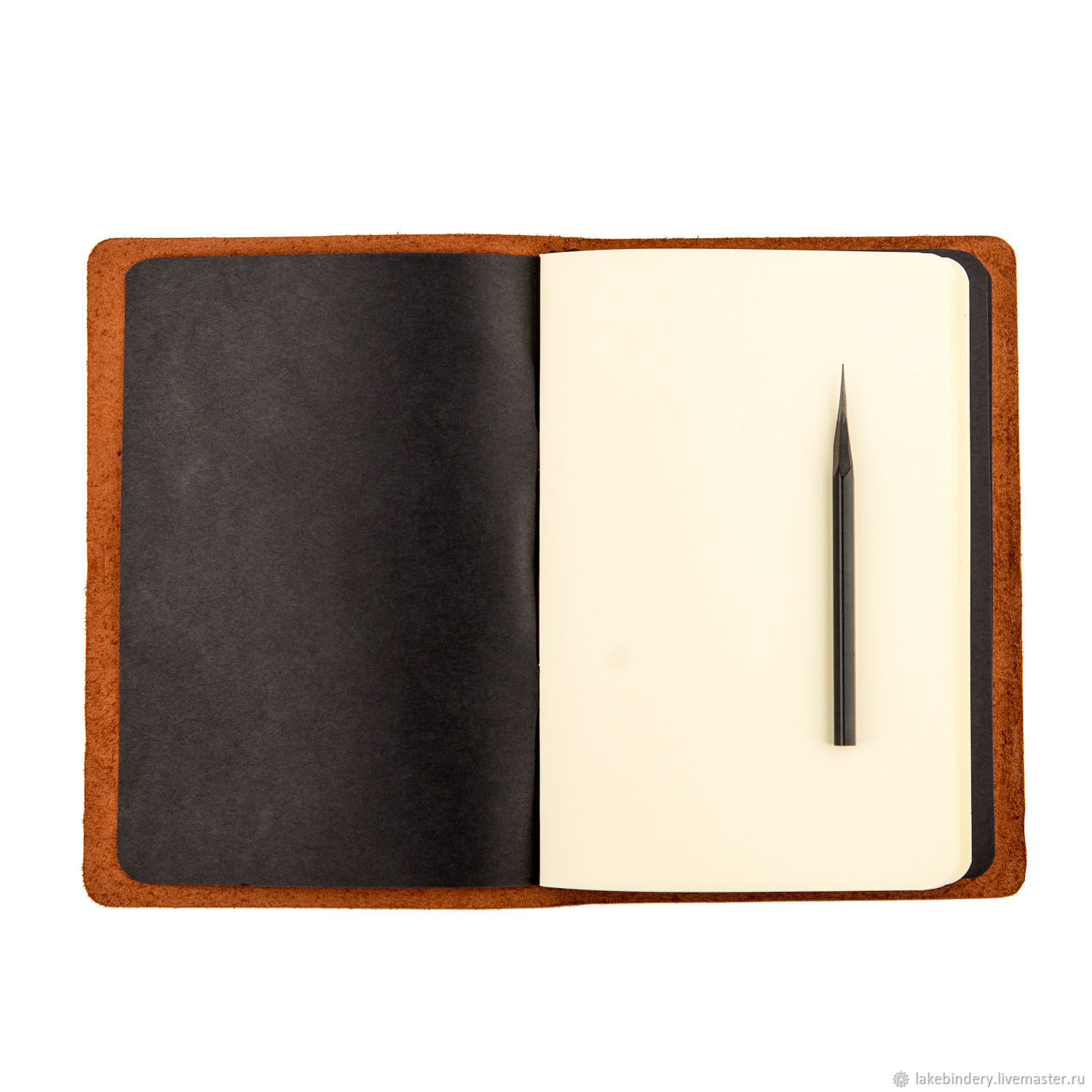 Leather notebook A5 with interchangeable notebooks, Notebooks, Moscow,  Фото №1