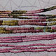 Турмалин розовый, мультицвет граненый шар 2-3,5мм, Бусины, Санкт-Петербург,  Фото №1