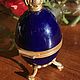 Faberge egg, cobalt, Germany. Vintage interior. Dutch West - Indian Company. Online shopping on My Livemaster.  Фото №2