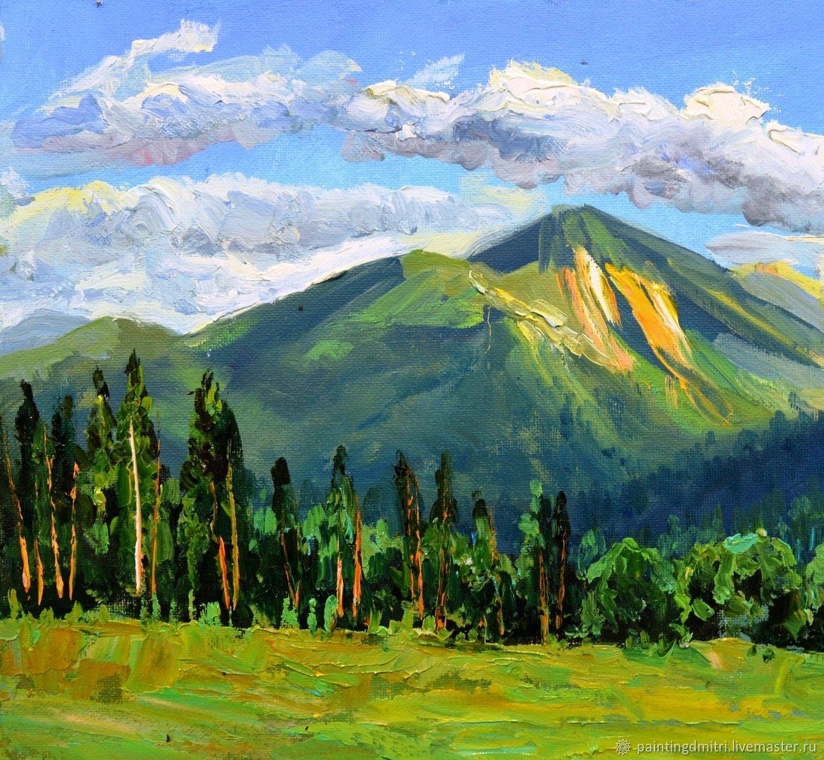 Азат Азатян художник картины горы маслом