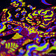 Order Флуоресцентное светящееся полотно "Kali in Wonderland ". Fractalika. Livemaster. . Carpets Фото №3
