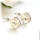 Серьги "Бриллиант" Сваровски Swarovski, Серьги классические, Наро-Фоминск,  Фото №1