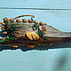 Driftwood. Fish with a green tail (#72). Suspension. Lidiamama. Online shopping on My Livemaster.  Фото №2