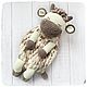 Плюшевая Пижамница Бык Бычок. Игрушки. Sunny_funny_gifts. Интернет-магазин Ярмарка Мастеров.  Фото №2