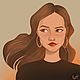 Портреты в мультяшном стиле на заказ. Иллюстрации и рисунки. Lunar-jam. Интернет-магазин Ярмарка Мастеров.  Фото №2