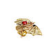 Golden ring 'flying Dragon' with ruby and diamonds Reserve. Rings. Jewelry Laboratory Alter Ego. My Livemaster. Фото №5