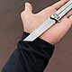 Складной нож Silver d2. Ножи. Ножи | Подарки | Lion_knife. Интернет-магазин Ярмарка Мастеров.  Фото №2