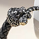 Order The Lion Heart bracelet made of nickel silver. Belogor.store (belogorstore). Livemaster. . Braided bracelet Фото №3