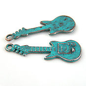 Материалы для творчества handmade. Livemaster - original item Accessories for jewelry: guitar pendant. Handmade.