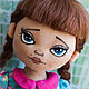 Author's doll Tatiana. Round Head Doll. Dolls and brooches from E.Nikiforova. Online shopping on My Livemaster.  Фото №2