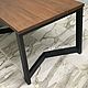 Заказать Стол BRENSON. BULL WULL FURNITURE. Ярмарка Мастеров. . Столы Фото №3