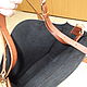 Chic, large leather bag. Classic Bag. Изделия из кожи.HAND MADE Чкаловск. My Livemaster. Фото №4