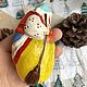 Винтаж: Баба Яга елочная игрушка СССР. Игрушки винтажные. Елочные игрушки из СССР. Ярмарка Мастеров.  Фото №4