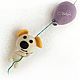  Knitted toy, 'Puppy'!, Amigurumi dolls and toys, Novosibirsk,  Фото №1