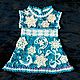Elegant dress for a girl,, Snowflake ' crochet, Childrens Dress, Ekaterinburg,  Фото №1