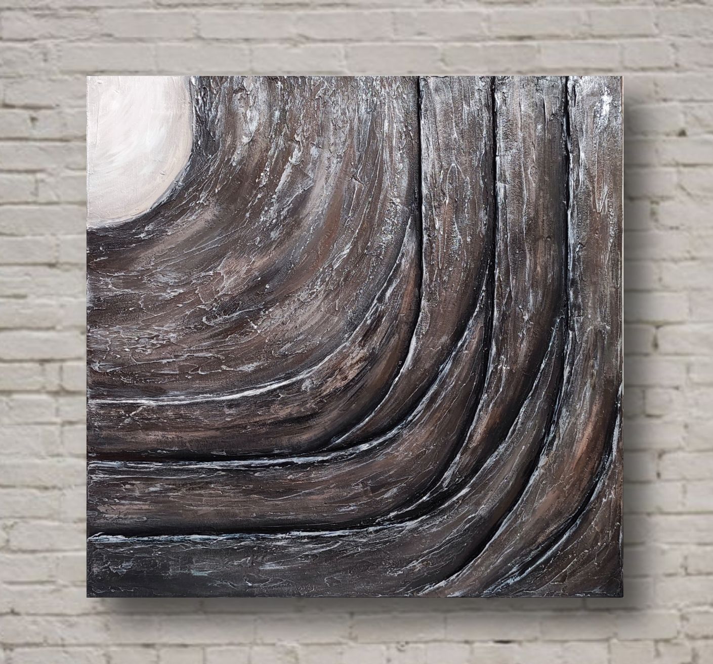 Фактурная картина "Рождение" в интернет-магазине на Ярмарке Мастеров ...