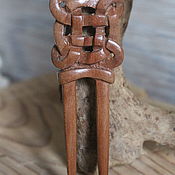 Украшения handmade. Livemaster - original item Celtic Wooden Hair Pin. Handmade.