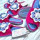 Women's slippers 'Flower Harmony'. Slippers. irina-sag. My Livemaster. Фото №4
