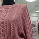 Заказать Джемпер Брусника. KnitMaster. Ярмарка Мастеров. . Джемперы Фото №3