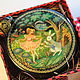 Lacquer box with the author's painting ' Alice in Wonderland', Souvenirs3, Sizran,  Фото №1