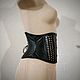 Заказать Утягивающий корсет-пояс из нат кожи. Shi Corset (Анна). Ярмарка Мастеров. . Корсеты Фото №3