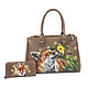 Medium bag 'Fox and Narcissus', Classic Bag, St. Petersburg,  Фото №1