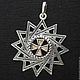 Ertsgamma star with gold, Amulet, Moscow,  Фото №1