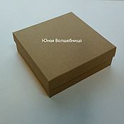 Коробка 15(12)х15(12)х3,5 см - упаковка для конфет, мыла и др