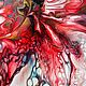 Цветок: картина в стиле Fluid Art. Картины. Ol’art. Ярмарка Мастеров.  Фото №5