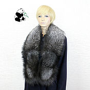 Аксессуары handmade. Livemaster - original item Fur detachable collar boa Fox fur. VN-182. Handmade.