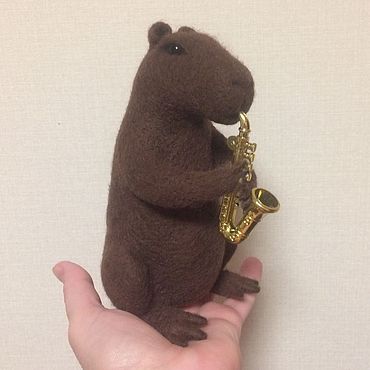 Куклы и игрушки ручной работы. Ярмарка Мастеров - ручная работа Капибара. Handmade.