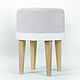 Заказать Пуф Lilac-Compact (со съемным чехлом). Мастерская Elanska-Design. Ярмарка Мастеров. . Пуфы и пуфики Фото №3