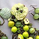 "Сидр" Подвеска и серьги. Комплекты украшений. Rereshechka (Rereshechka). Ярмарка Мастеров.  Фото №5