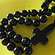Orthodox rosary beads of genuine black Onyx. Rosary. Rimliana - the breath of the nature (Rimliana). Online shopping on My Livemaster.  Фото №2