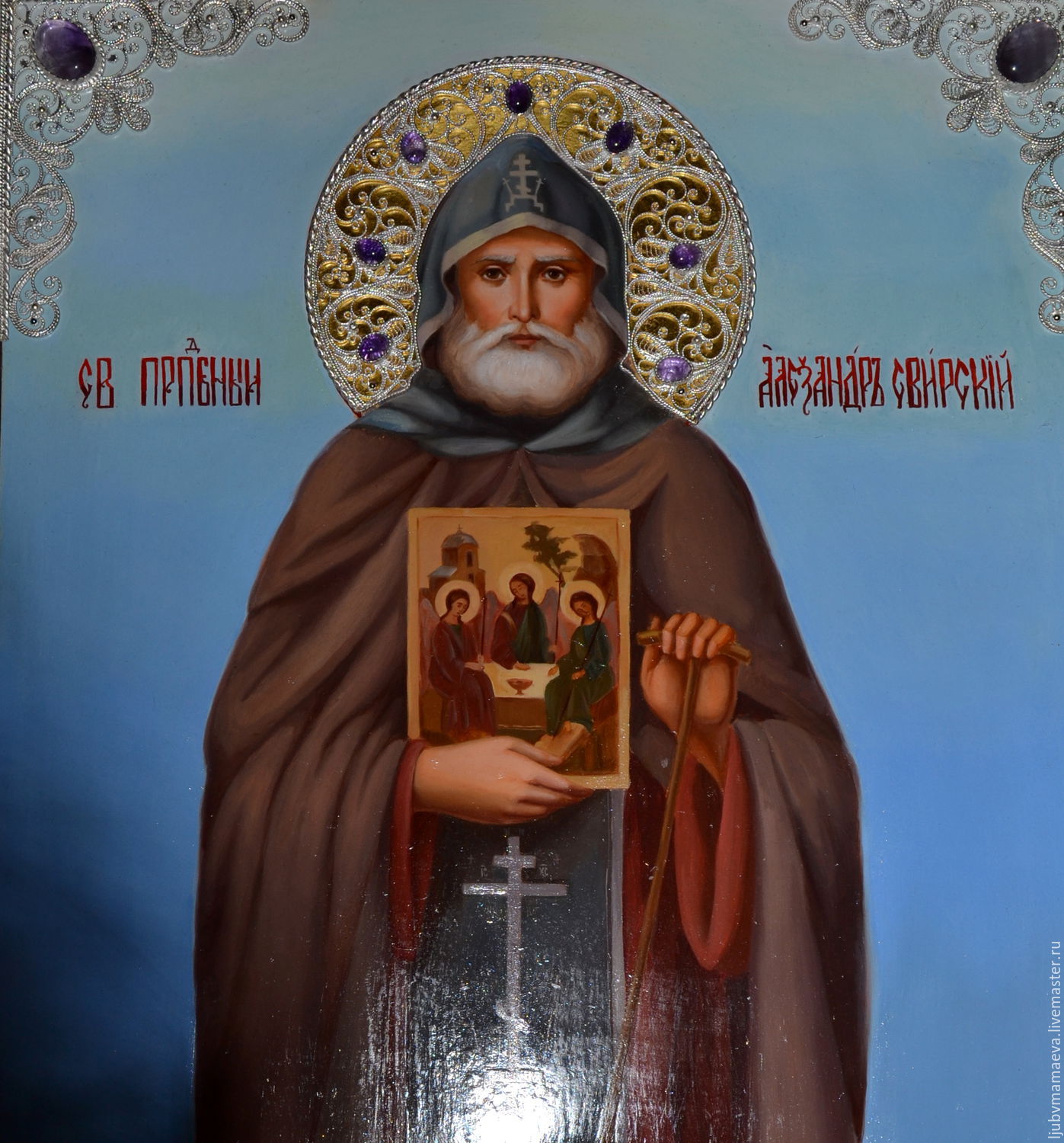 Св Преподобный Александр Свирский