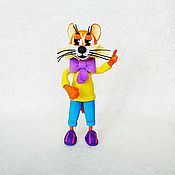 Куклы и игрушки handmade. Livemaster - original item Leopold The Cat. Handmade.