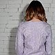 Кардиган летний Сиреневый аромат. Пиджаки. Oksana Sokolova (woolhandmade). Интернет-магазин Ярмарка Мастеров.  Фото №2