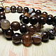 Brown agate, coffee with milk 8 mm. Beads1. Elena (luxury-fittings). My Livemaster. Фото №4