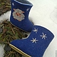 валенки "Барашек" символ года на 14 см. Валенки. Katrinnn studio   Leather&wool (Katrinnn80). Интернет-магазин Ярмарка Мастеров.  Фото №2