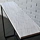 Консольный стол "Marble Light Gray". Столы. The Sarai. Ярмарка Мастеров.  Фото №4
