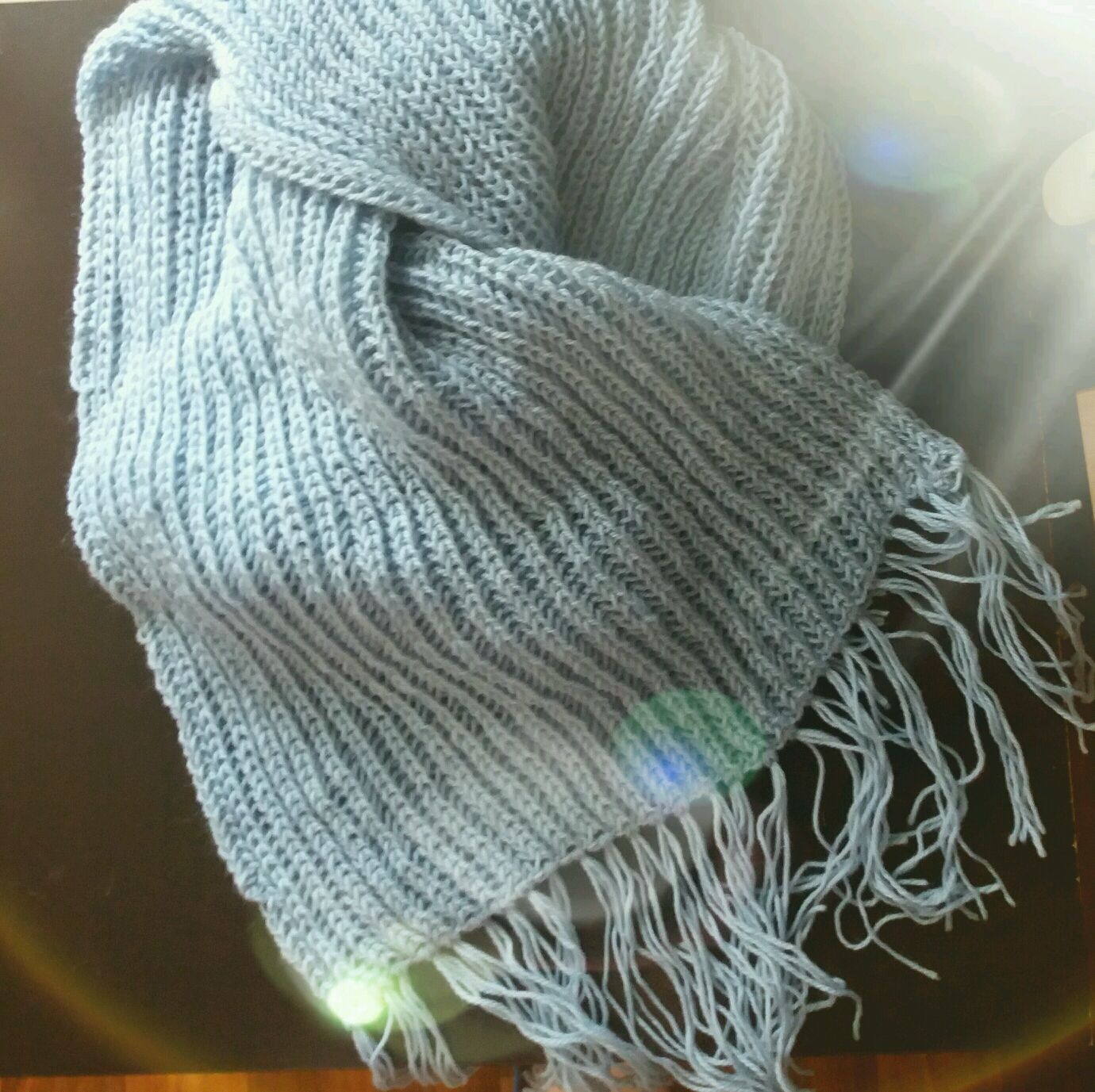 Бахрома на шарфе