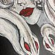 Интерьерная картина Medusa. Элементы интерьера. Anastasiya-bgx. Интернет-магазин Ярмарка Мастеров.  Фото №2