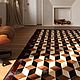  ковёр ручной работы из шкур коровы (Эксклюзив). Ковры для дома. Luxury Patchwork. Ярмарка Мастеров.  Фото №4
