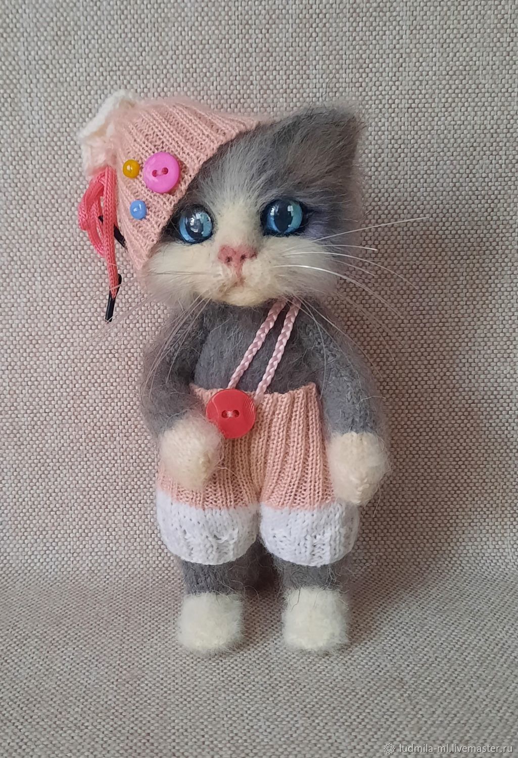 Котик Лёлик в интернет-магазине Ярмарка Мастеров по цене 1700 ...