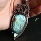 Dreams of spring (3) Кулон с лабрадором. Кулон. В гостях у Феечки (Ирина) Wire Wrap. Ярмарка Мастеров.  Фото №7