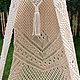 Подвесной шатер /кресло гамак/ кресло качели /садовое кресло/. Гамаки. Macrame-ot-mari-. Ярмарка Мастеров.  Фото №9